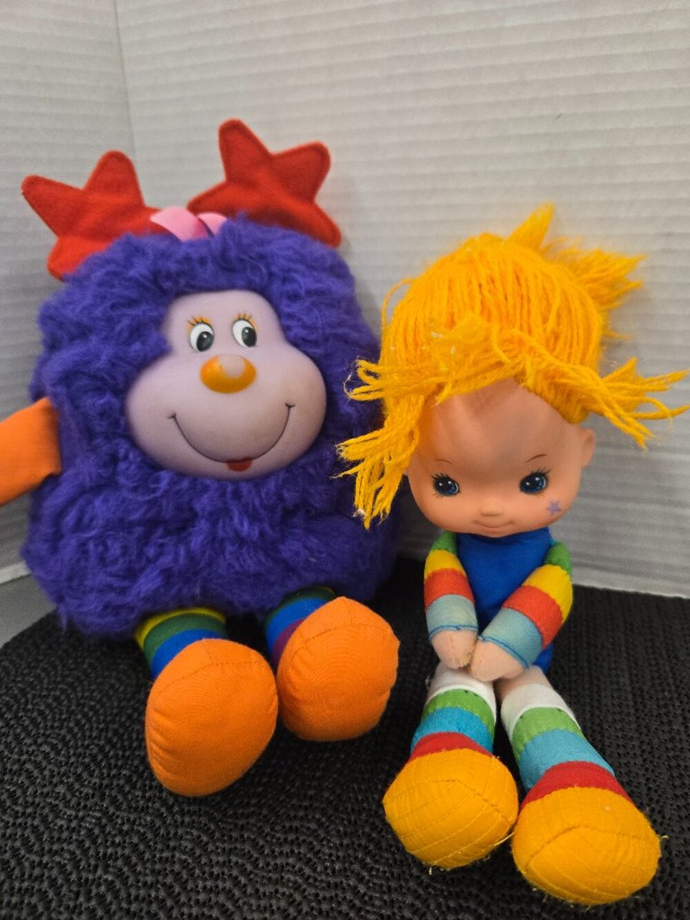 vintage 1980's Rainbow Brite doll and Sprite both sold as is